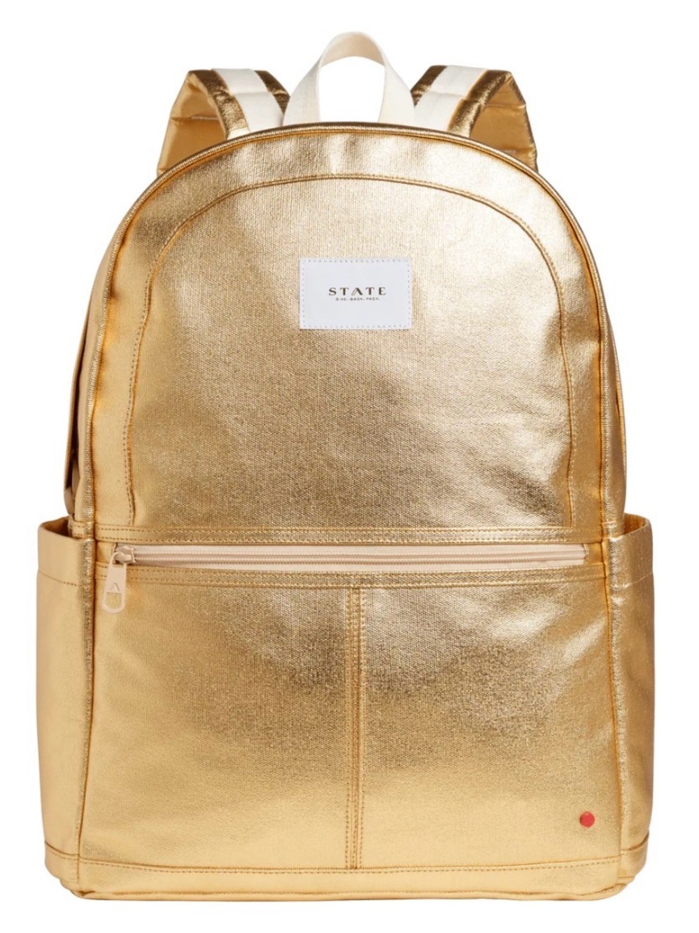 STATE Kane Kids Backpack Metallic Gold Kids Age 4-8